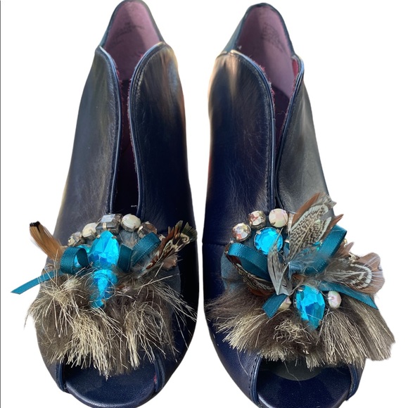 Vintage Poetic License Rainmaker high heel open toe size 6M - Picture 2 of 7